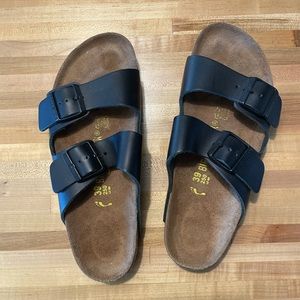 Birkenstock sandals - mat black
